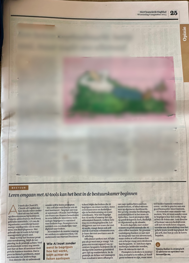 FD 5 aug. publicatie Opinie